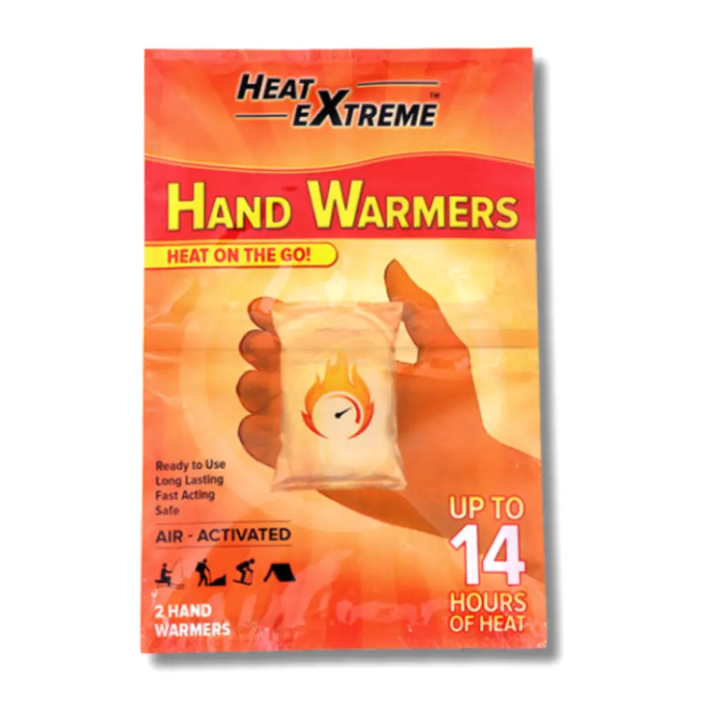 Bao Làm Ấm Tay, Heat Extreme, Hand Warmers Air Activated, Up to 14 Hours, 2 Cái (36g) - EVERGREEN
