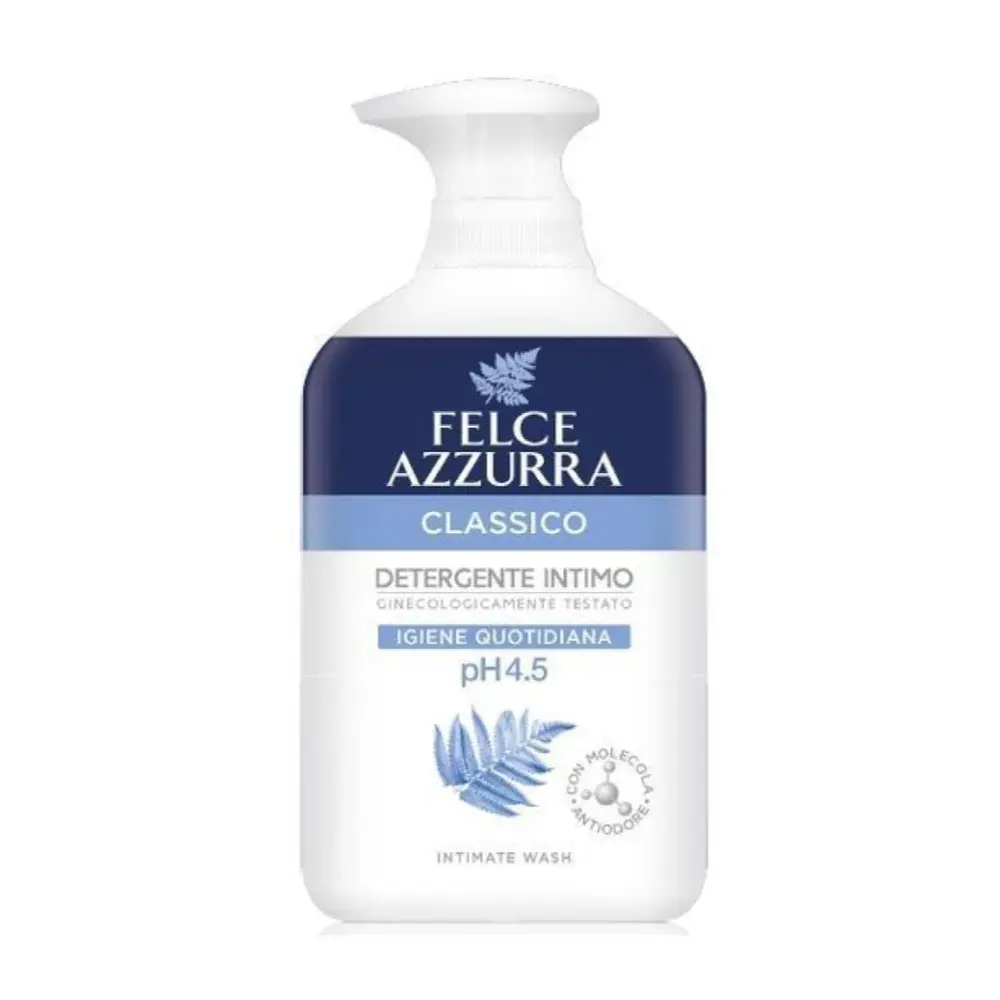 Dung Dịch Vệ Sinh Phụ Nữ Hương Nước Hoa Cổ Điển, Intimate Wash, Classico pH 4.5, 8.45 fl oz (250ml) - FELCE AZZURRA