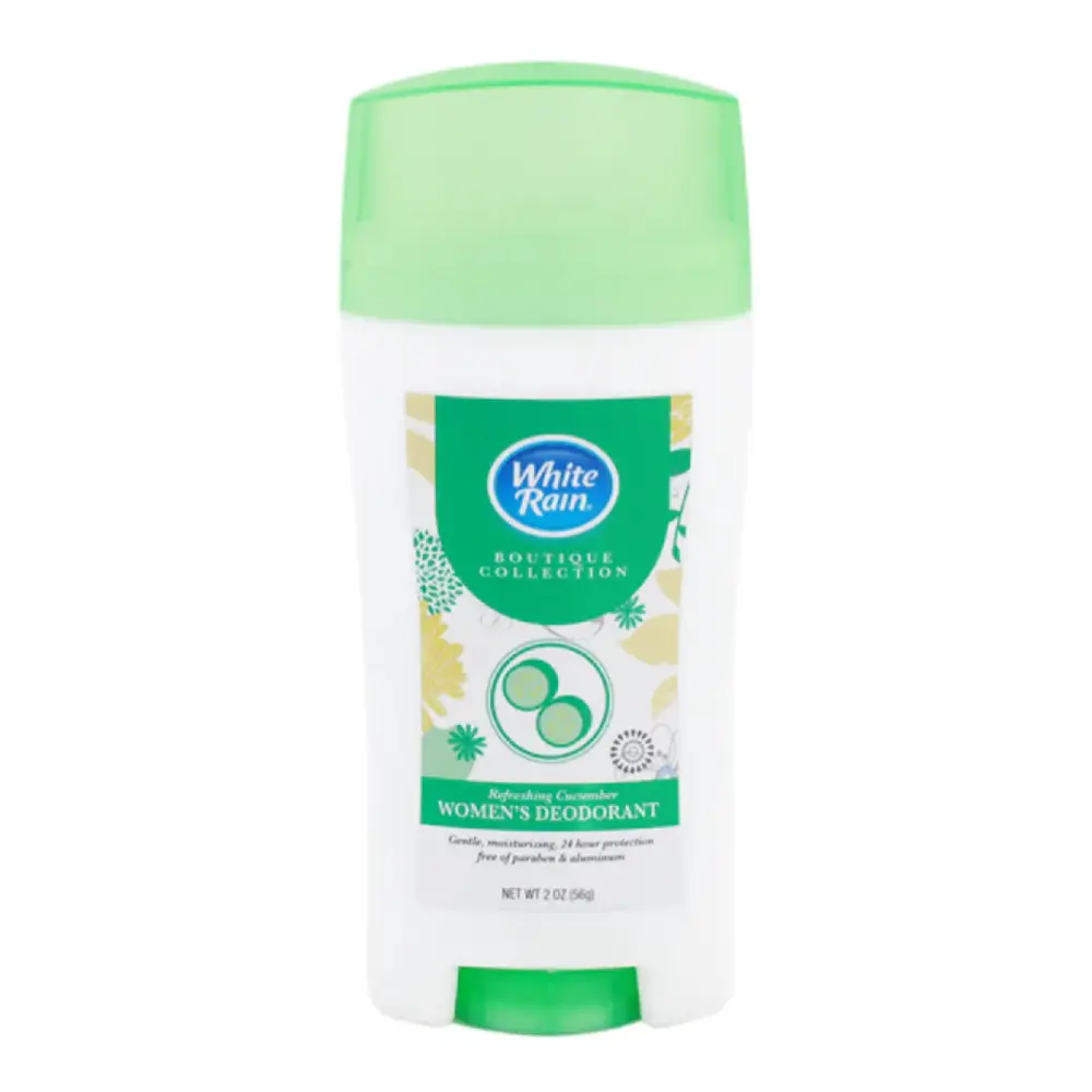Sáp Khử Mùi Cho Nữ, Boutique Collection, Women`s Deodorant, Refreshing Cucumber, 2 oz (56g) - WHITE RAIN