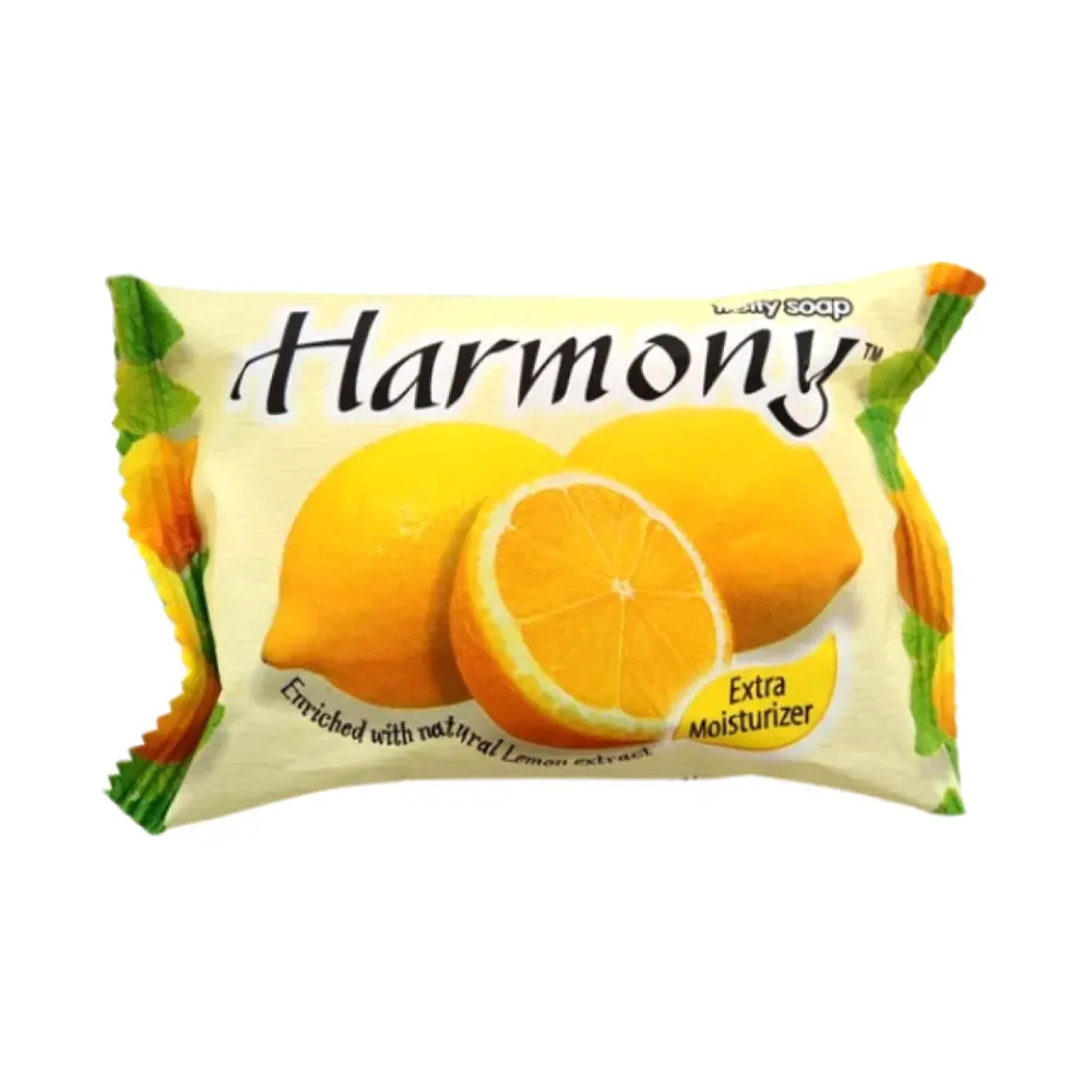 Xà Bông Chanh, Fruity Soap with Natural Lemon Extract, Extra Moisturizer (70g) - HARMONY