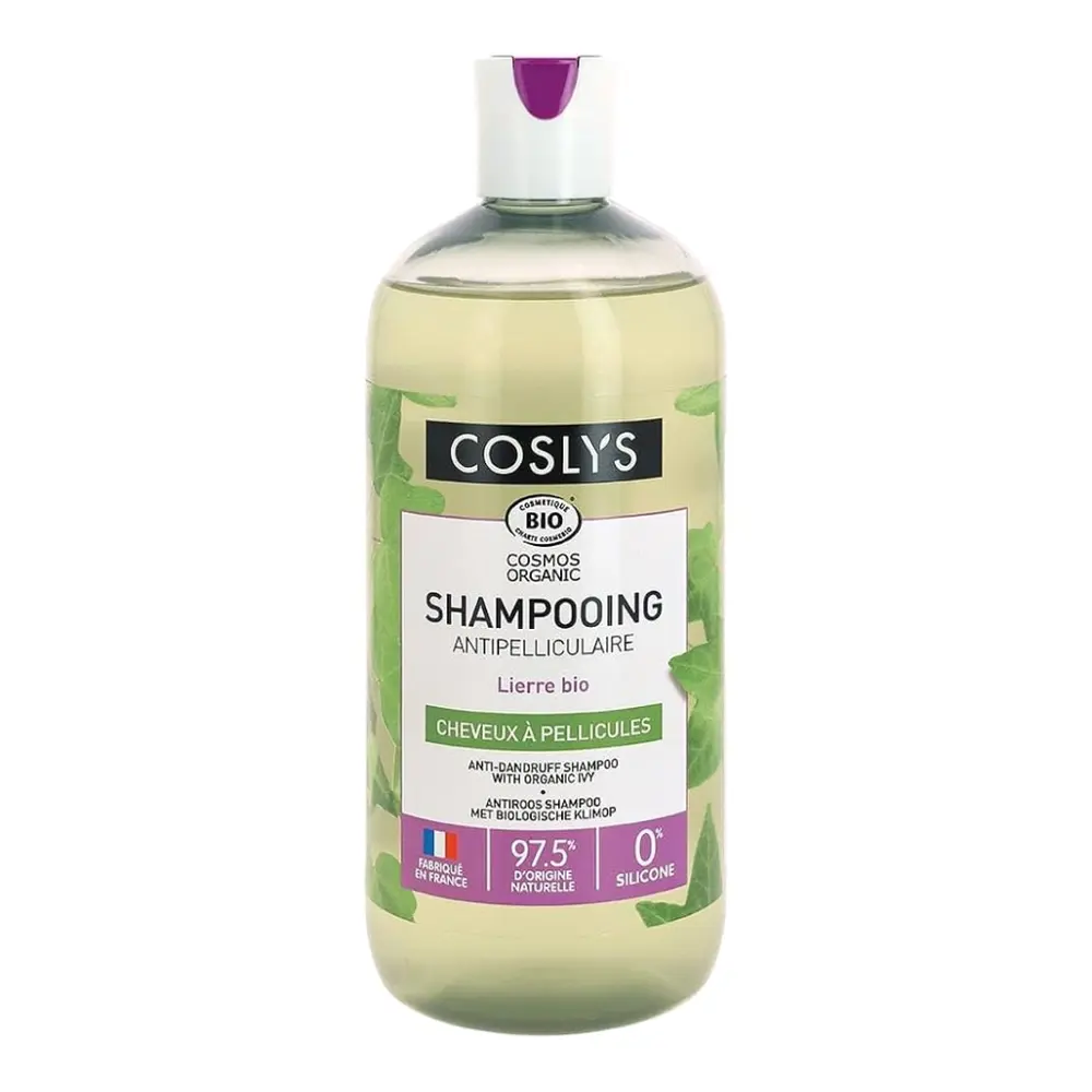 Dầu Gội Trị Gàu Hữu Cơ, Anti-Dandruff Shampoo with Organic Ivy (500ml) - COSLYS