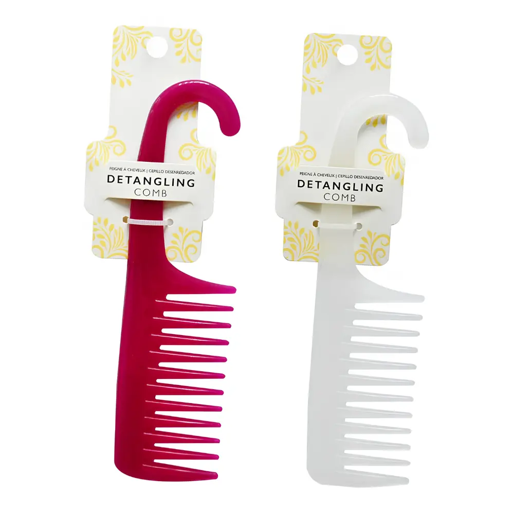 Lược Chải Tóc Gỡ Rối Có Móc Treo (Nhiều Mẫu), HairCare, Detangling Comb - UNCLE BILLS