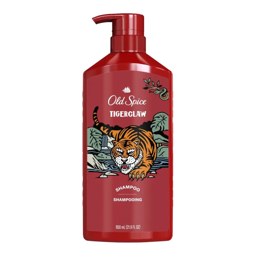 Dầu Gội, Shampoo, Tigerclaw, 21.9 fl oz (650ml) - OLD SPICE