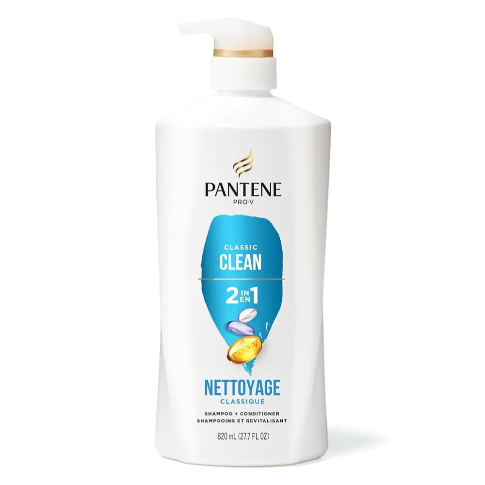 Dầu Gội & Xả Sạch Tóc, Pro-V, 2 in 1 Shampoo & Conditioner, Classic Clean, 27.7 fl oz (820ml) - PANTENE