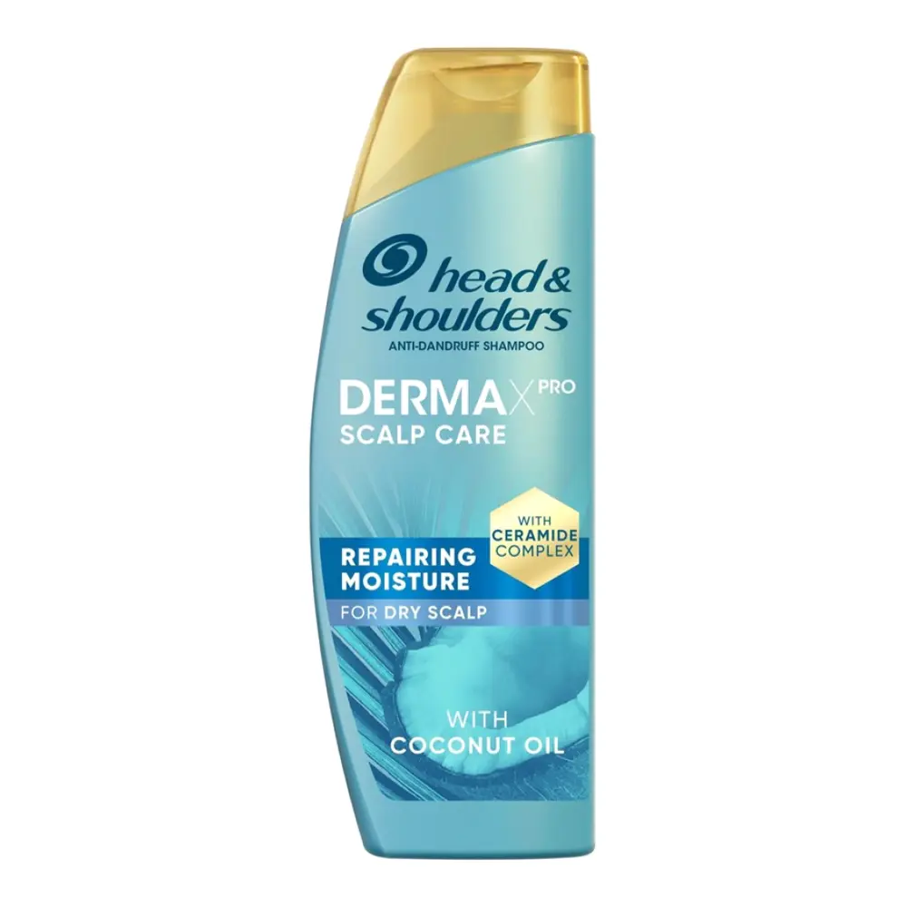 Dầu Gội Trị Gàu Dưỡng Ẩm Chuyên Sâu, DermaXpro Scalp Care, Anti-Dandruff Shampoo, Repairing Moisture with Coconut Oil (300ml) - HEAD & SHOULDERS