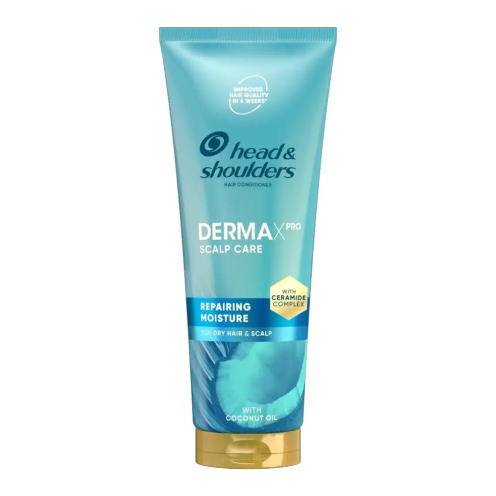 Dầu Xả Dưỡng Ẩm Chuyên Sâu, DermaXpro Scalp Care, Hair Conditioner, Repairing Moisture with Coconut Oil (220ml) - HEAD & SHOULDERS