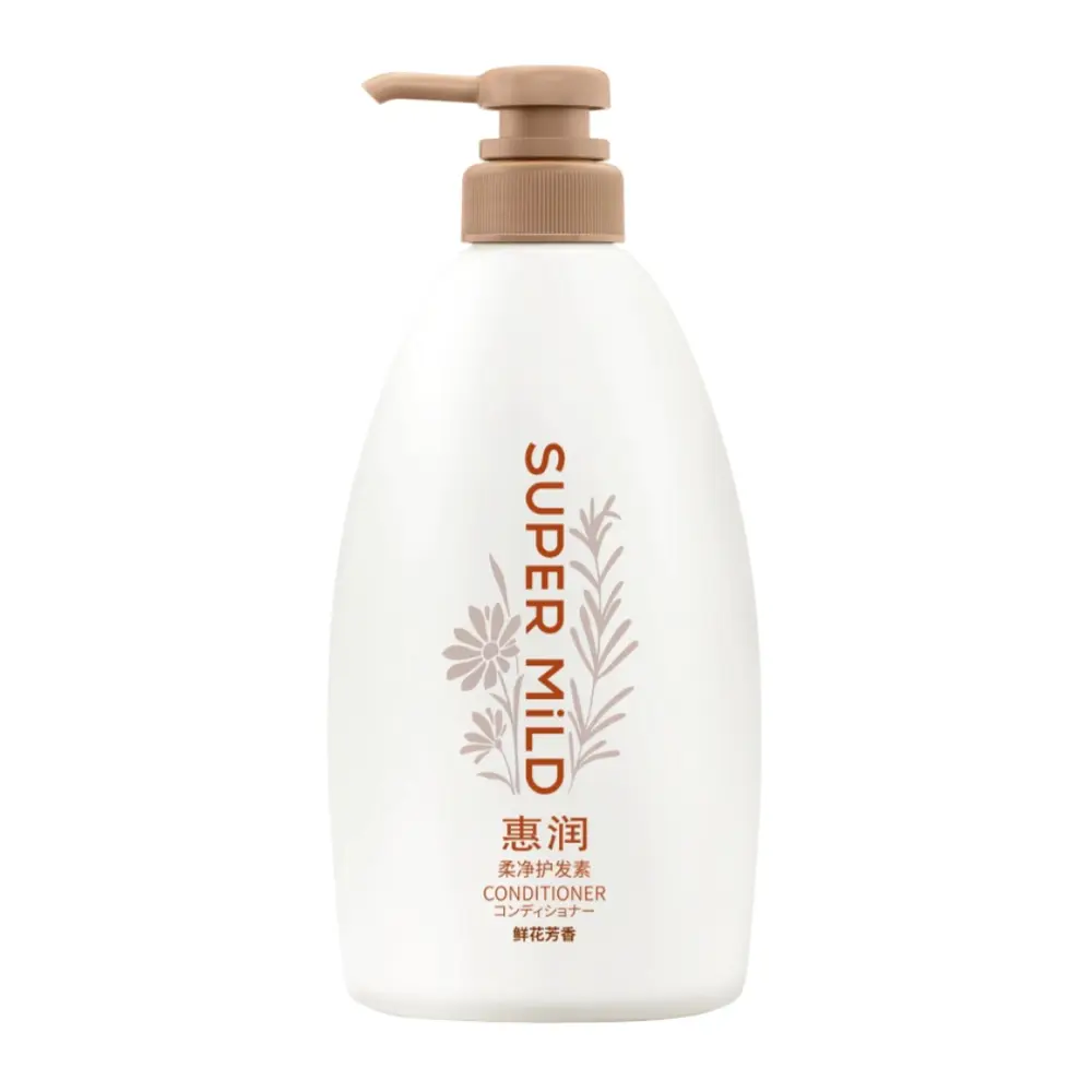 Dầu Xả Dịu Nhẹ Hương Hoa Tinh Tế, Huirun Softening Conditioner, Flowers (600ml) - SUPER MILD