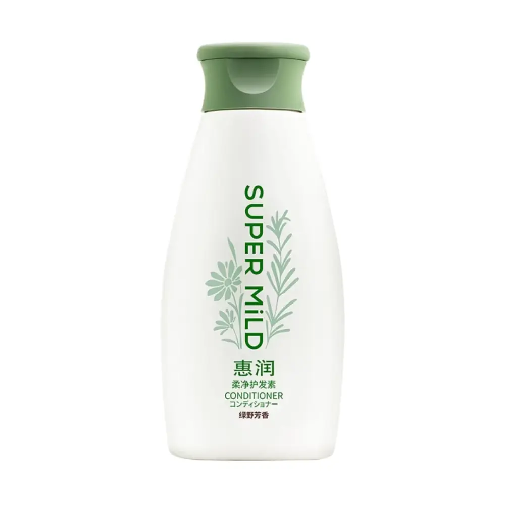 Dầu Xả Dịu Nhẹ Hương Tươi Mát, Huirun Softening Conditioner, Green Fields (220ml) - SUPER MILD