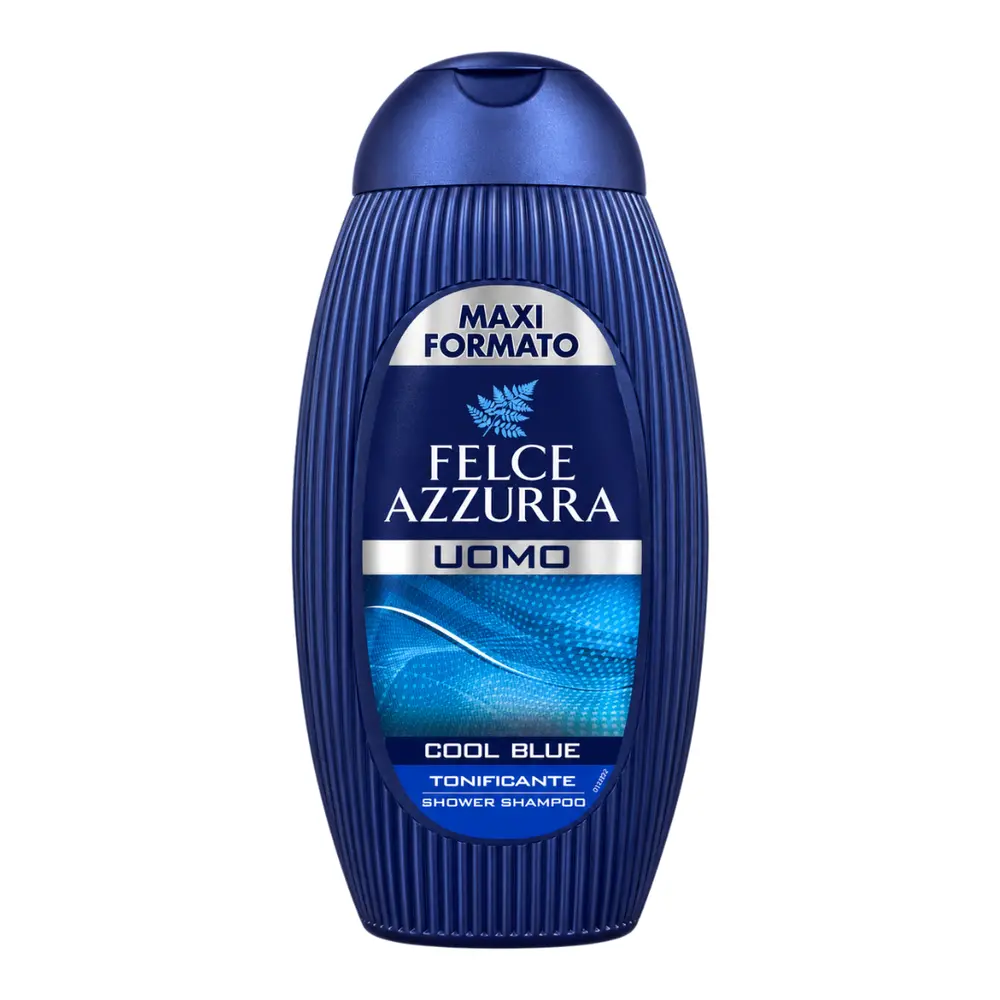 Sữa Tắm Gội Toàn Thân Cho Nam, Men Shower Shampoo, Cool Blue, Tonificante (400ml) - FELCE AZZURRA