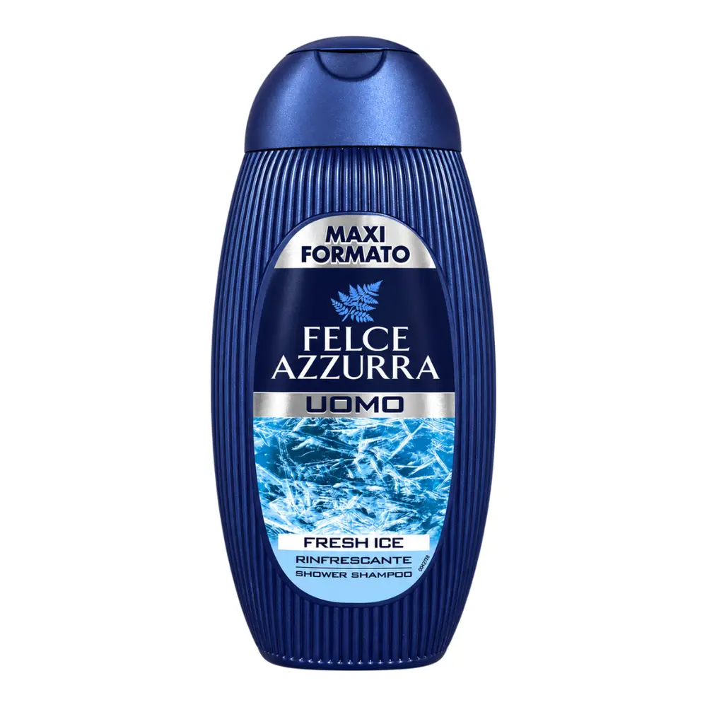 Sữa Tắm Gội Toàn Thân Cho Nam, Men Shower Shampoo, Fresh Ice, Rinfrescante (400ml) - FELCE AZZURRA