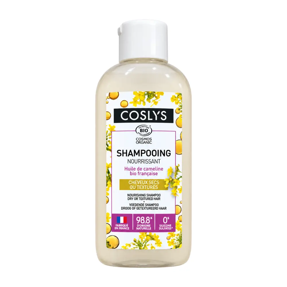 Dầu Gội Hữu Cơ Cho Tóc Khô & Hư Tổn, Nourishing Shampoo, Dry or Textured Hair (75ml) - COSLYS