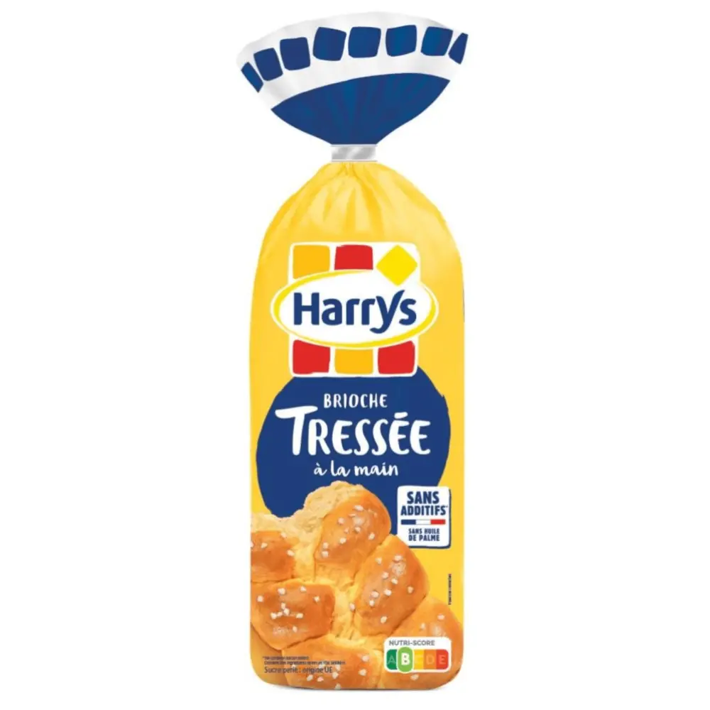 Bánh Mì Hoa Cúc, Brioche Tressée à la Main (500g) - HARRYS