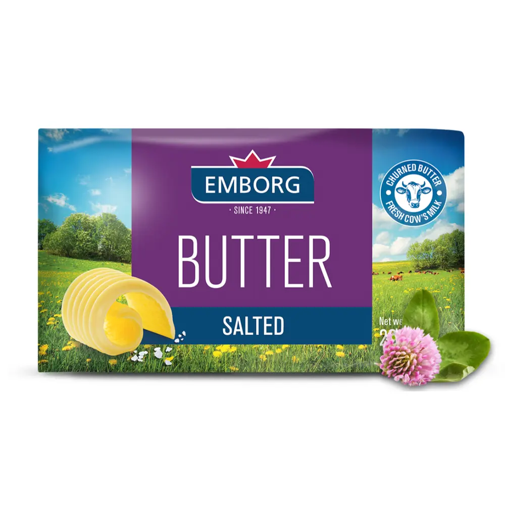 Bơ Mặn, Salted Butter, 80% Fat (200g) - EMBORG