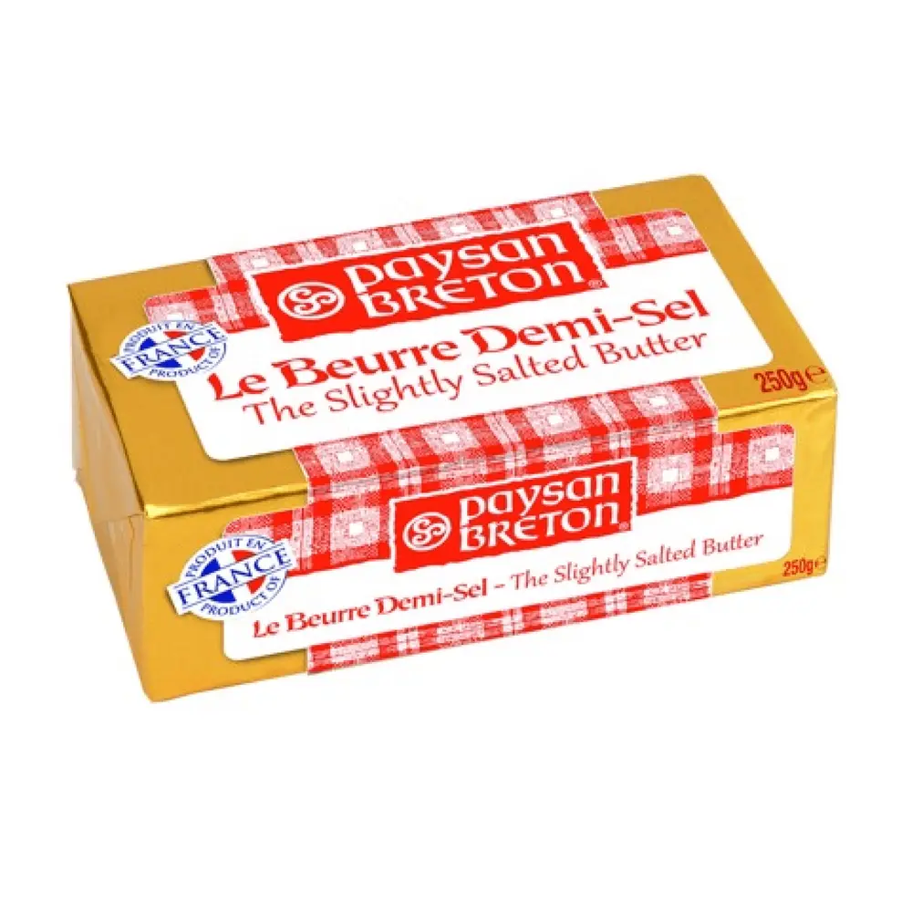 Bơ Mặn, Le Beurre, Demi-Sel Slightly Salted Butter (250g) - PAYSAN BRETON