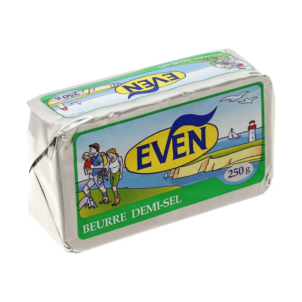 Bơ Mặn, Beurre Demi-Sel, Slightly Salted Butter (250g) - EVEN