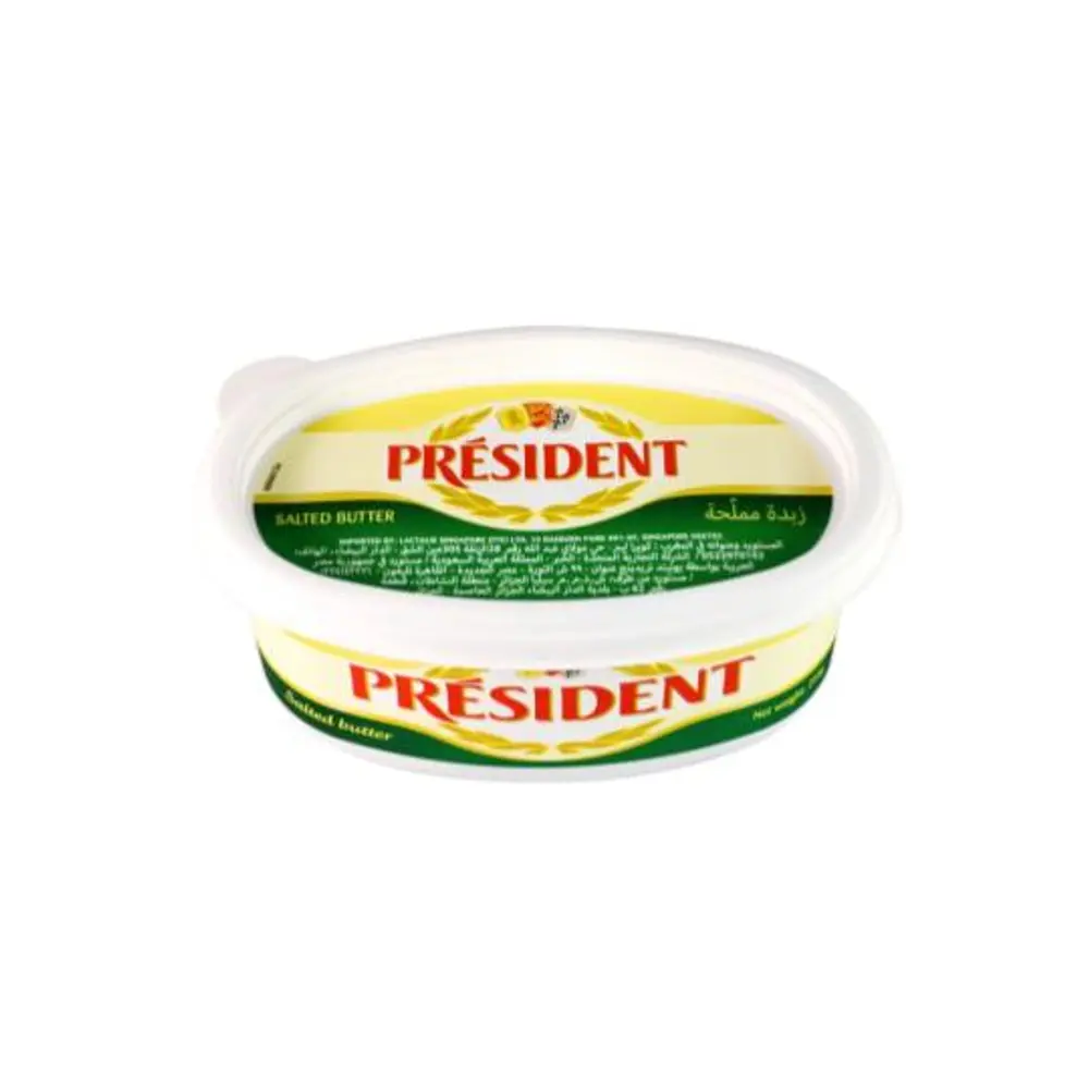 Bơ Mặn, French Butter, Demi-Sel Salted (250g) - PRESIDENT