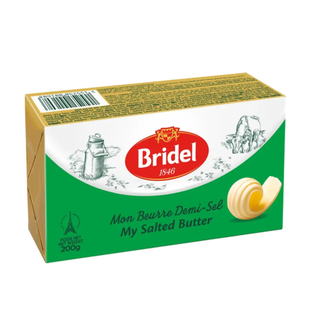 Bơ Mặn, My Salted Butter, 80% Fat (200g) - BRIDEL