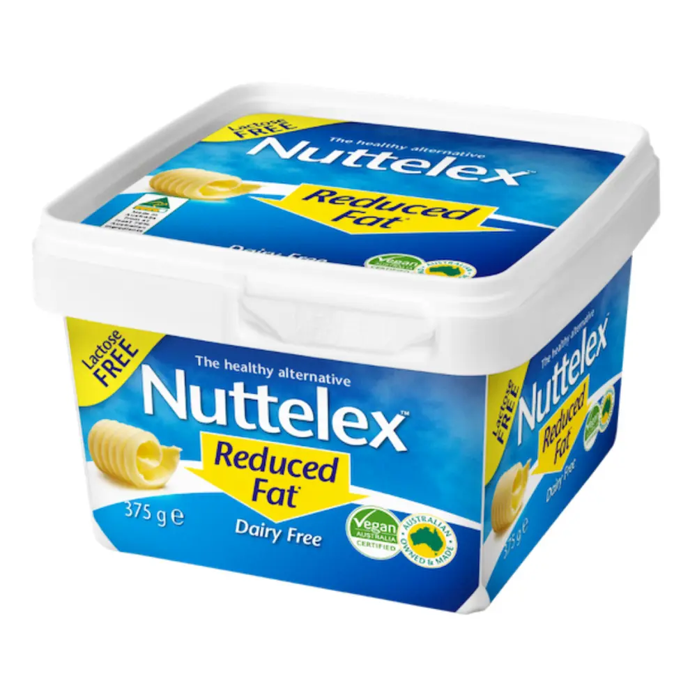 Bơ Phết Thực Vật Ít Béo, Dairy Free Butter Reduced Fat, Lactose Free (375g) - NUTTELEX
