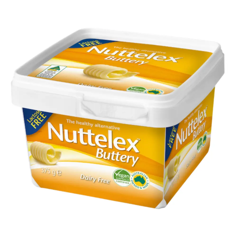 Bơ Phết Thực Vật Nguyên Bản, Dairy Free Buttery Spread, Lactose Free (375g) - NUTTELEX