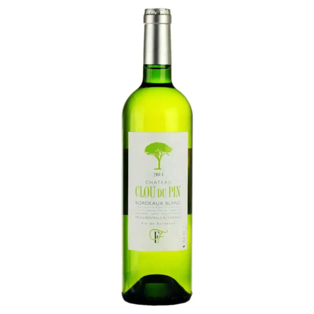 Rượu Vang Trắng, Chateau Clou Du Pin, Bordeaux 2019, 12% (750ml) - DOMAINES FONTANA