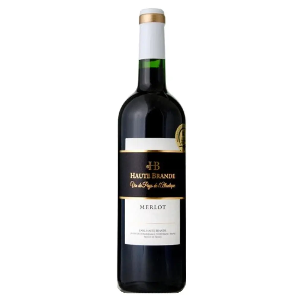 Rượu Vang Đỏ, Domaine Haute Brande, Merlot 2017, 13.5% (75cl) - EARL HAUTE BRANDE