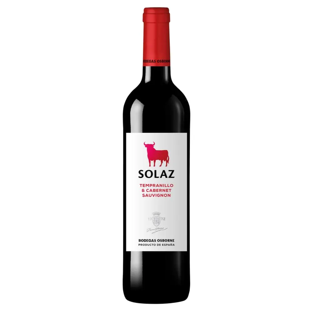 Rượu Vang Đỏ, Solaz, Tempranillo & Cabernet Sauvignon, 14% (75cl) - OSBORNE