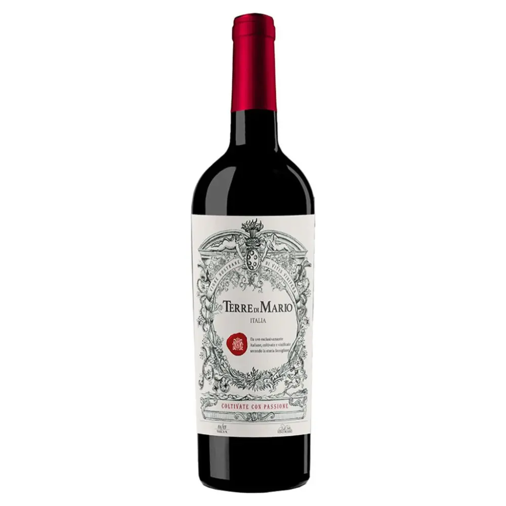 Rượu Vang Đỏ, Terre di Mario, 17% (750ml) - PROGETTI AGRICOLI