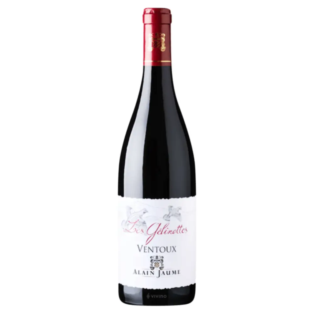 Rượu Vang Đỏ, Les Gelinottes, Ventoux 2020, 14% (750ml) - ALAIN JAUME