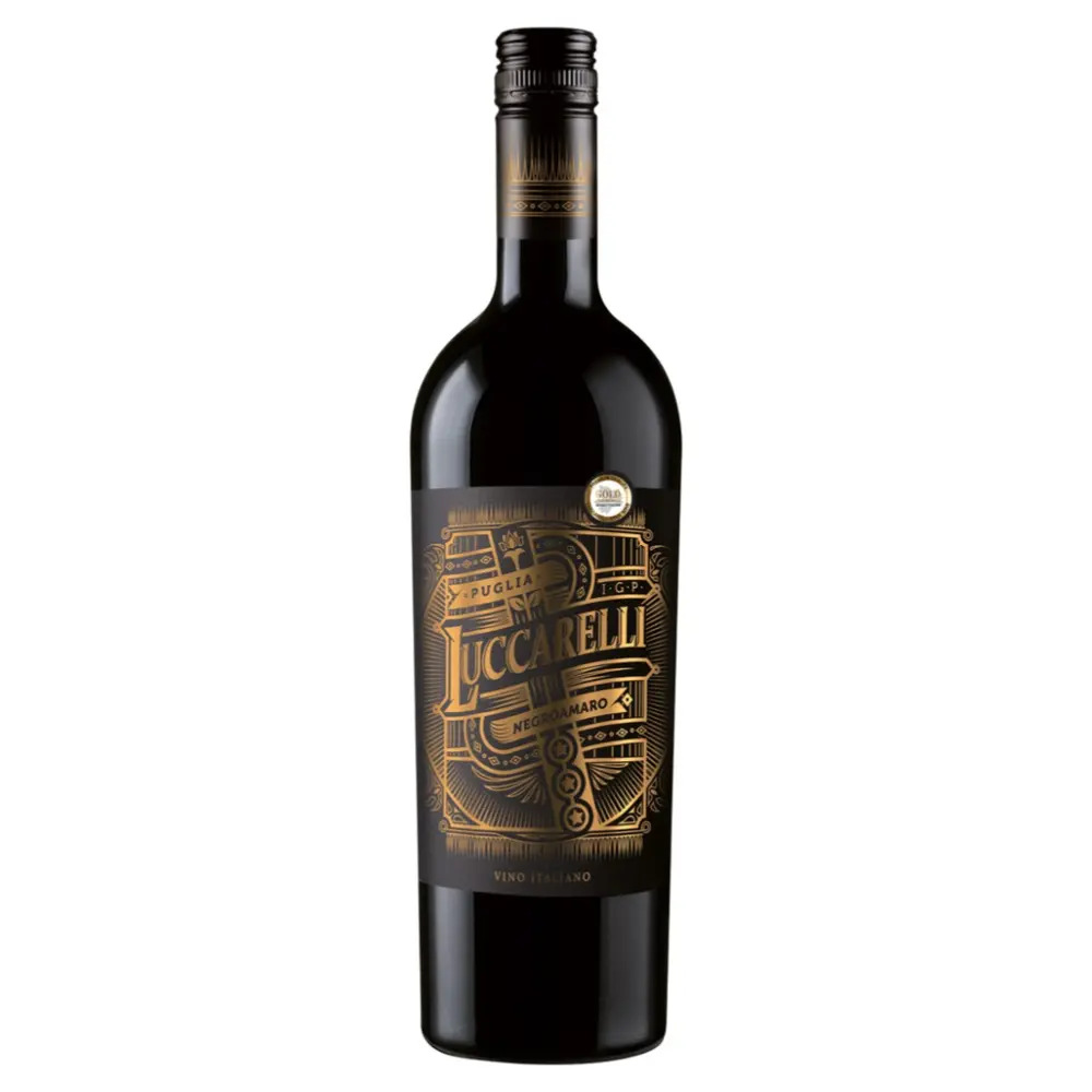 Rượu Vang Đỏ, Puglia Negroamaro 2021, 13% (750ml) - LUCCARELLI