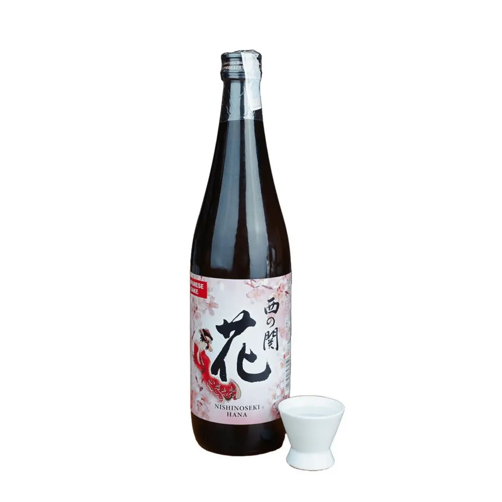 Rượu Sake Nhật Bản, Hana Sake, 15% (720ml) - NISHINOSEKI