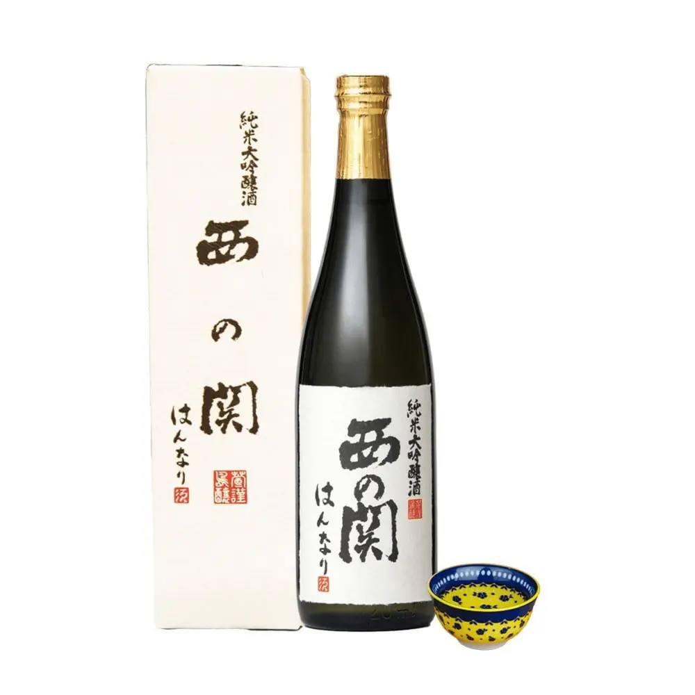 Rượu Sake Nhật Bản Đặc Biệt Ủ 3 Năm, Hannary Sake, 16% (720ml) - NISHINOSEKI