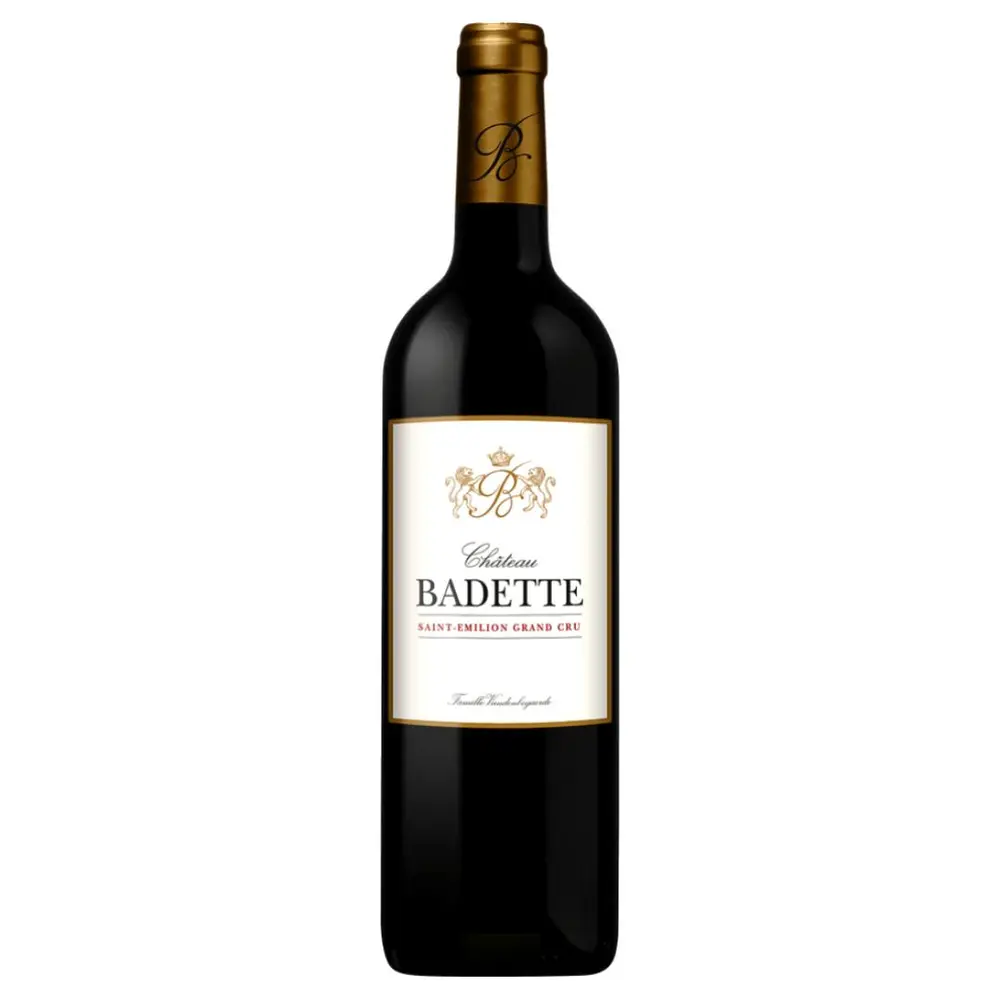 Rượu Vang Đỏ, Saint-Emilion Grand Cru 2018, 14.5% (75cl) - CHATEAU BADETTE