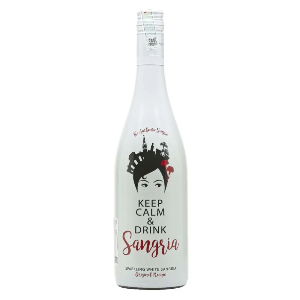 Cocktail Trái Cây Lên Men Trắng, Sparkling White Sangria, Original Recipe, 6.5% (75cl) - BODEGAS VERDUGUEZ