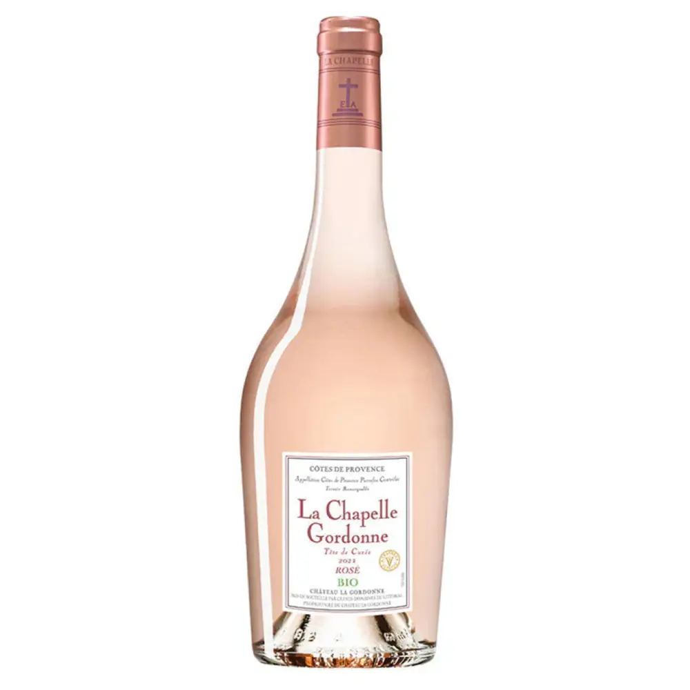 Rượu Vang Hồng Hữu Cơ, La Chapelle Gordonne, Bio Rose, Téte de Cuvée 2021, 12.5% (750ml) - COTES DE PROVENCE