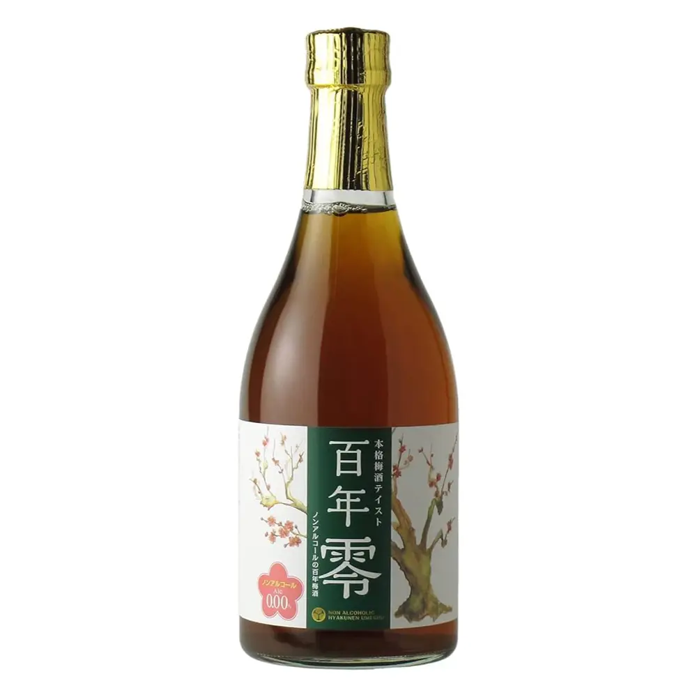 Rượu Mơ Không Cồn, Hyakunen Umeshu, Non Alcoholic 100-Year Plum Wine (500ml) - MEIRI SHURUI