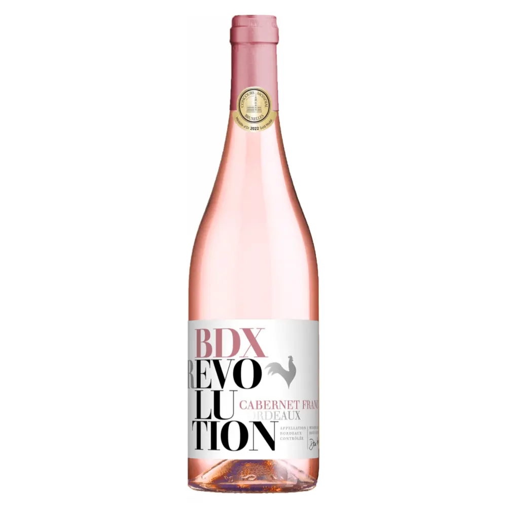 Rượu Vang Hồng, Bordeaux, Cabernet Franc 2022, 13% (750ml) - BDX REVOLUTION