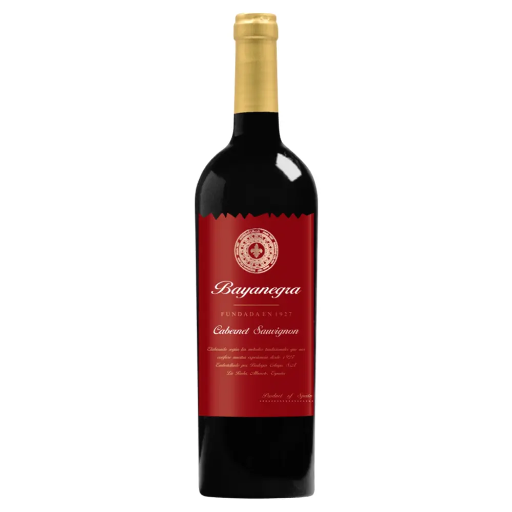 Rượu Vang Đỏ, Cabernet Sauvignon 2021, 12% (750ml) - BAYANEGRA