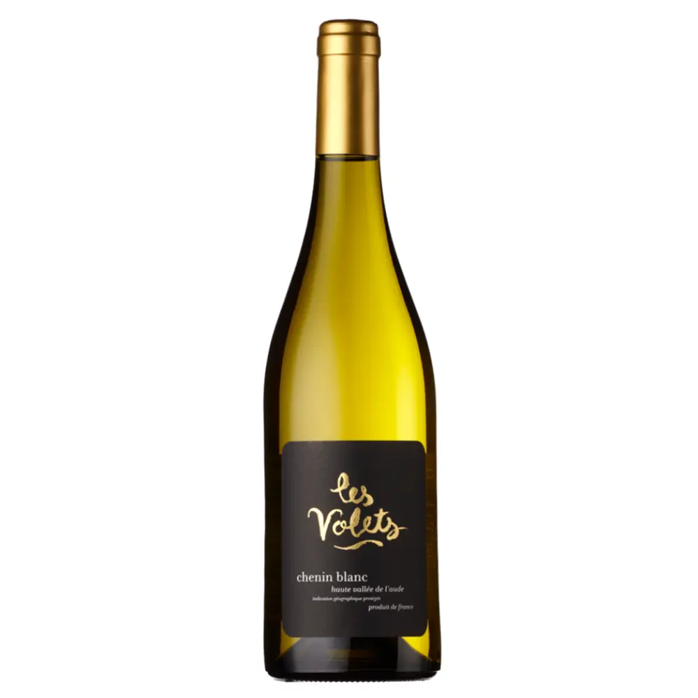 Rượu Vang Trắng, Chenin Blanc, IGP Haute Vallée de L`Aude 2022, 13% (750ml) - LES VOLETS