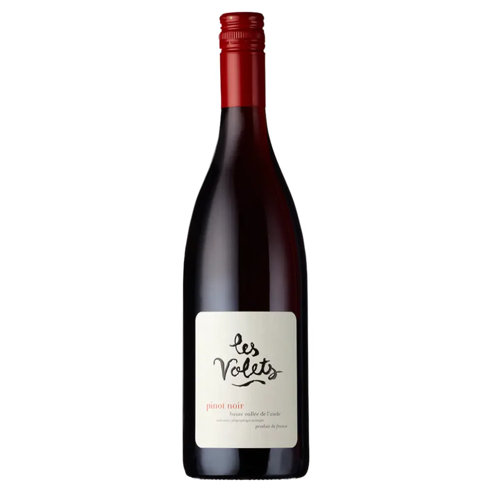 Rượu Vang Đỏ, Pinot Noir, IGP Haute Vallée de L`Aude 2023, 13% (750ml) - LES VOLETS