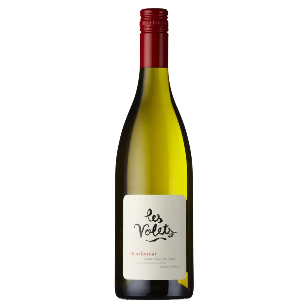 Rượu Vang Trắng, Chardonnay, IGP Haute Vallée de L`Aude 2022, 12.5% (750ml) - LES VOLETS