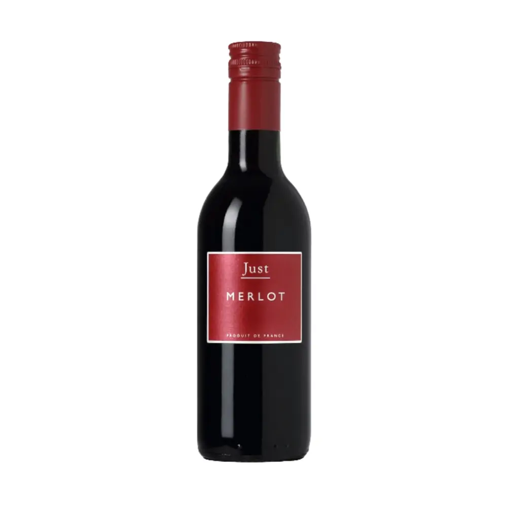Rượu Vang Đỏ, Merlot Pays d`Oc IGP, 13% (25cl) - JUST BY PAUL SAPIN