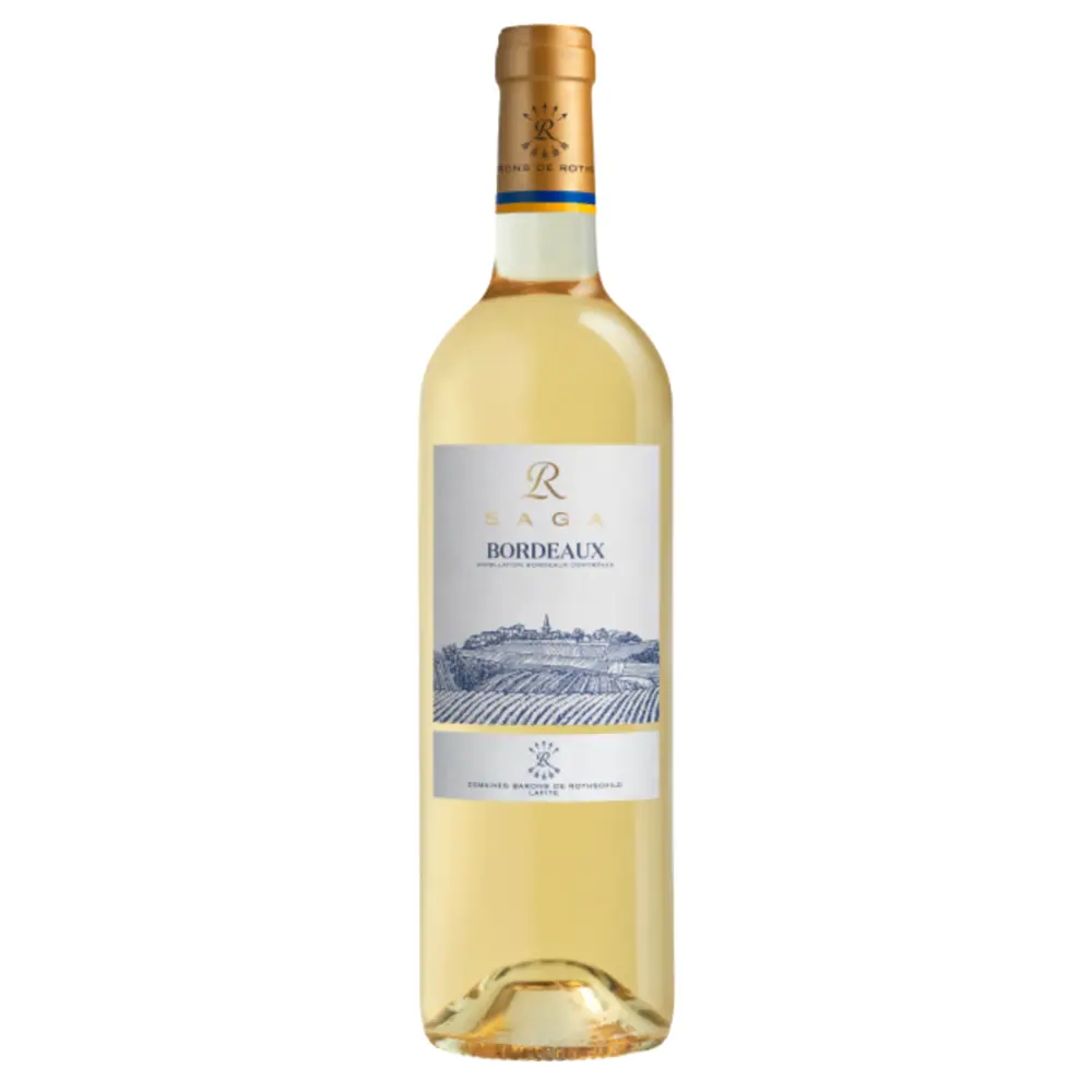 Rượu Vang Trắng, Bordeaux 2022, 12% (750ml) - SAGA R