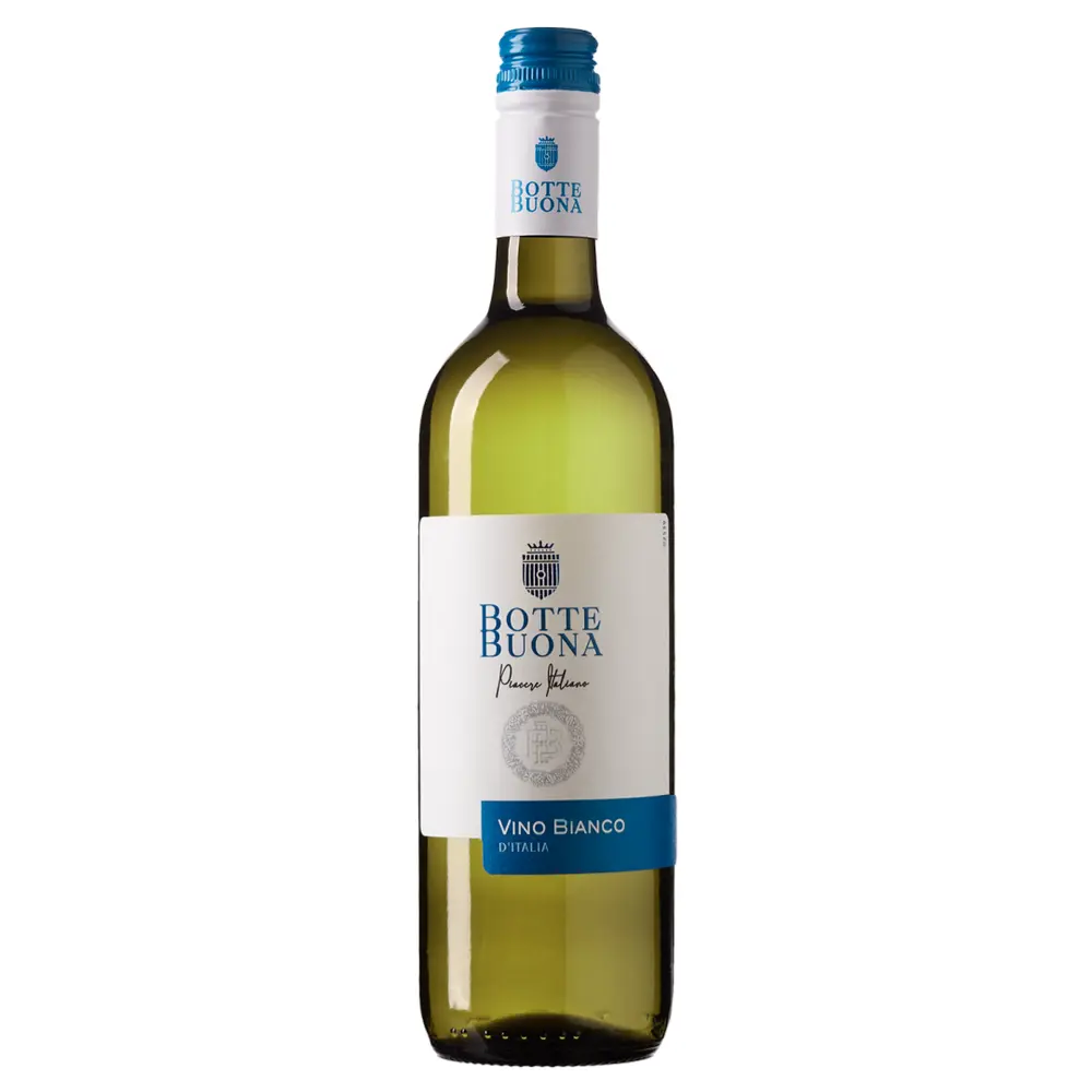 Rượu Vang Trắng, Vino Bianco D`Italia, 10.5% (0.75L) - BOTTE BUONA