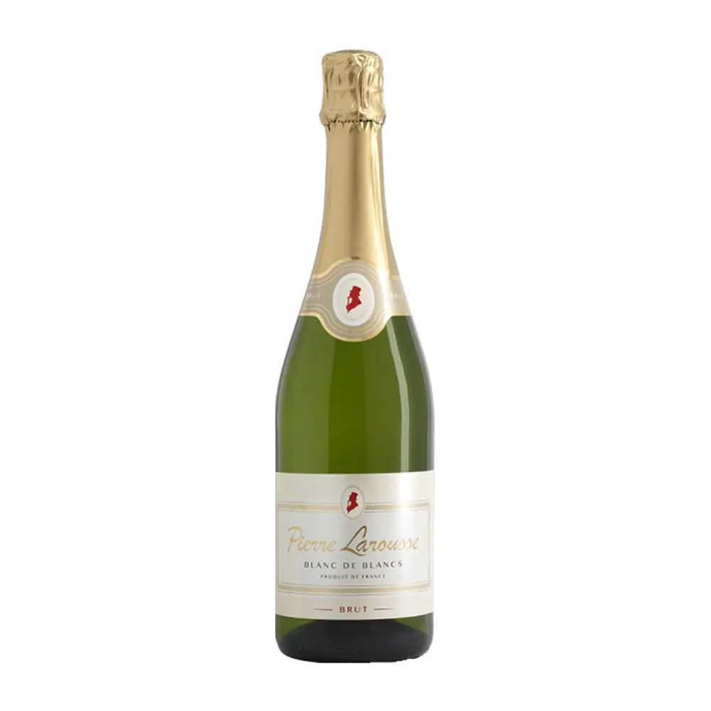 Rượu Vang Sủi, Blanc de Blancs Brut, 11.5% (37.5cl) - PIERRE LAROUSSE