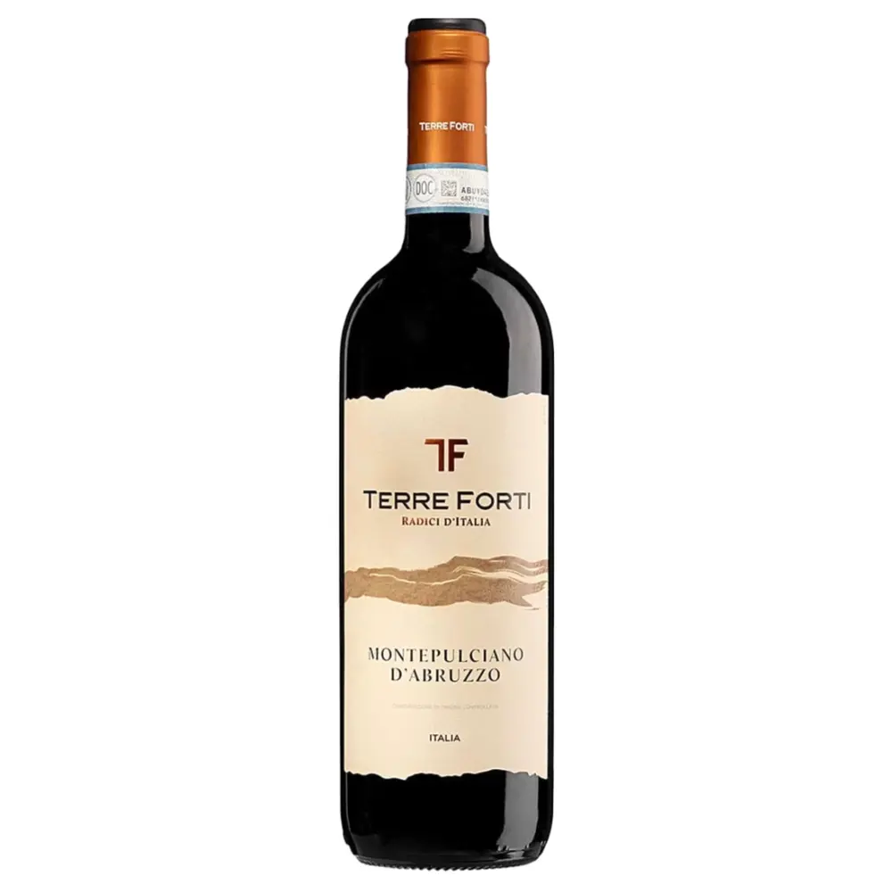 Rượu Vang Đỏ, Montepulciano D`Abruzzo DOC 2021, 12.5% (750ml) - TERRE FORTI