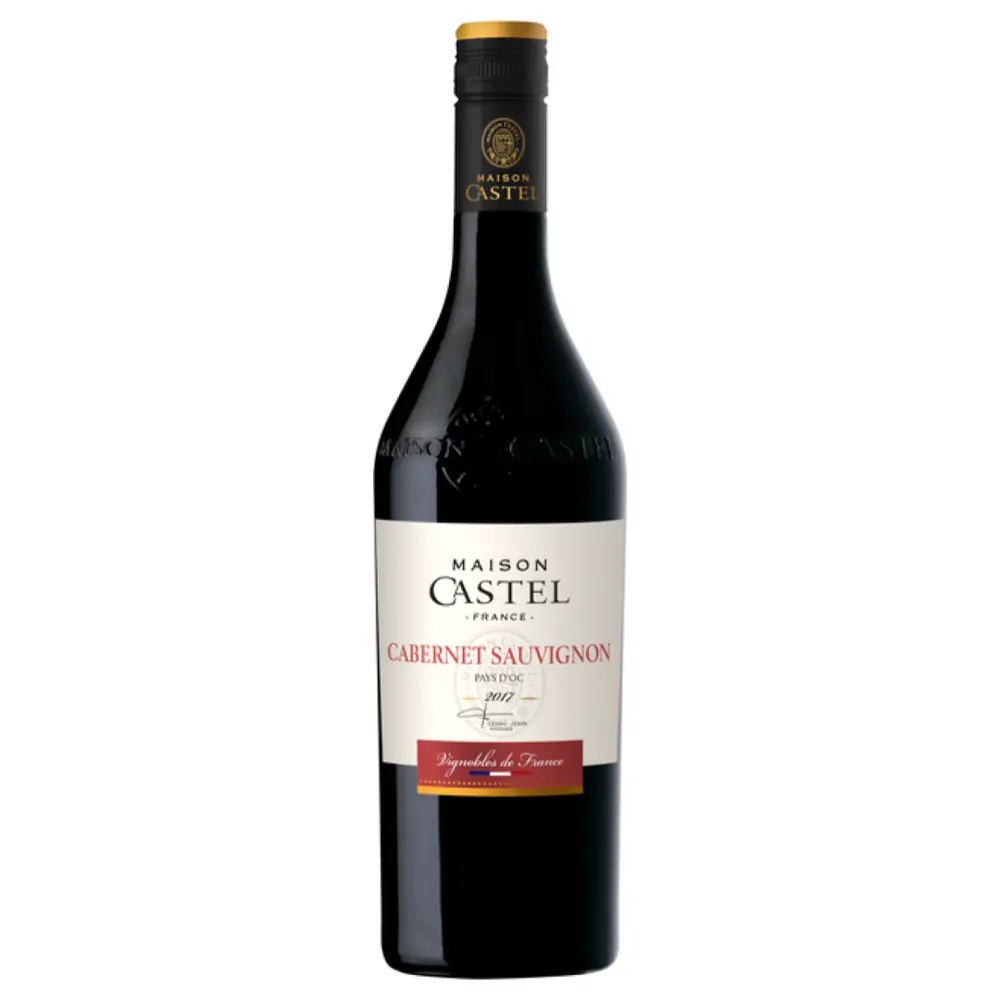 Rượu Vang Đỏ, Cabernet Sauvignon Pays d`Oc IGT 2021, 13% (750ml) - MAISON CASTEL