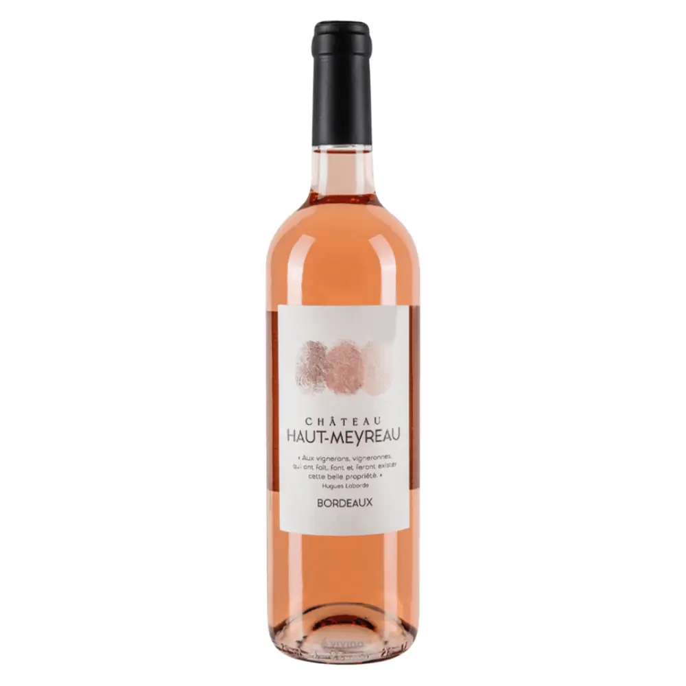 Rượu Vang Hồng, Wine Rose, Vin de Bordeaux 2023, 12.5% (750ml) - CHATEAU HAUT-MEYREAU