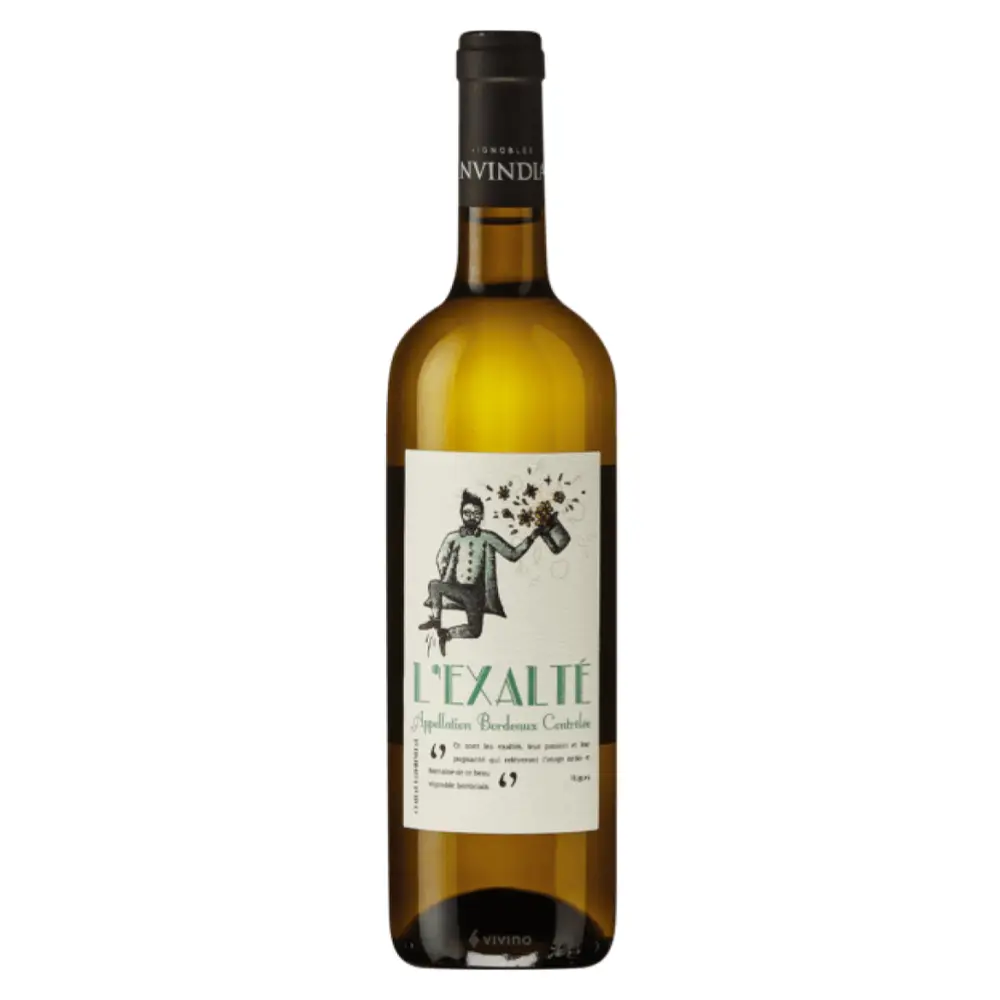 Rượu Vang Trắng, L`Exalte, Vin de Bordeaux 2023, 14% (750ml) - CHATEAU HAUT-MEYREAU
