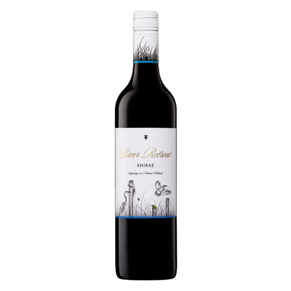 Rượu Vang Đỏ, Shiraz 2021, 14% (750ml) - RIVER RETREAT