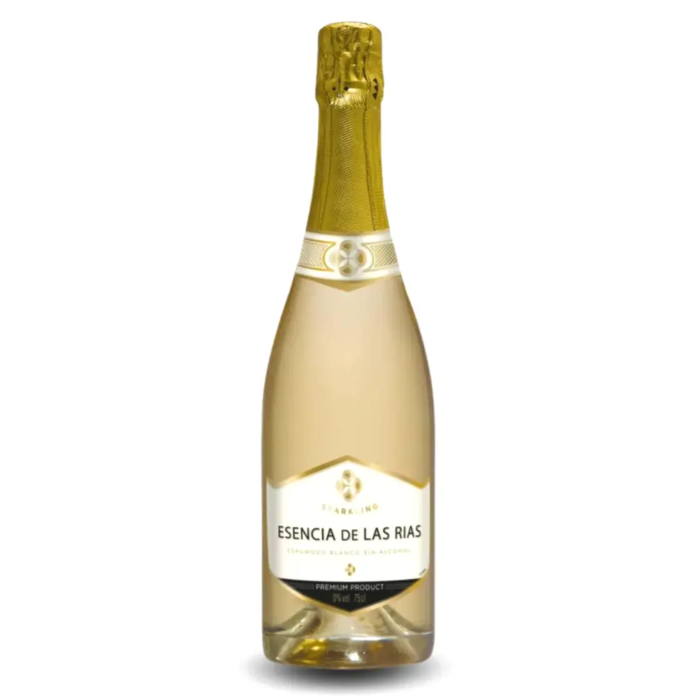 Rượu Vang Sủi Trắng Không Cồn, Non Alcoholic Sparkling White, 0% (75cl) - ESENCIA DE LAS RIAS